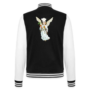Angel Cook Heavenly Cooking Cook Cooks Cooking Coast - College Sweat Jacket - black/white - Back - Marisol (170cm)