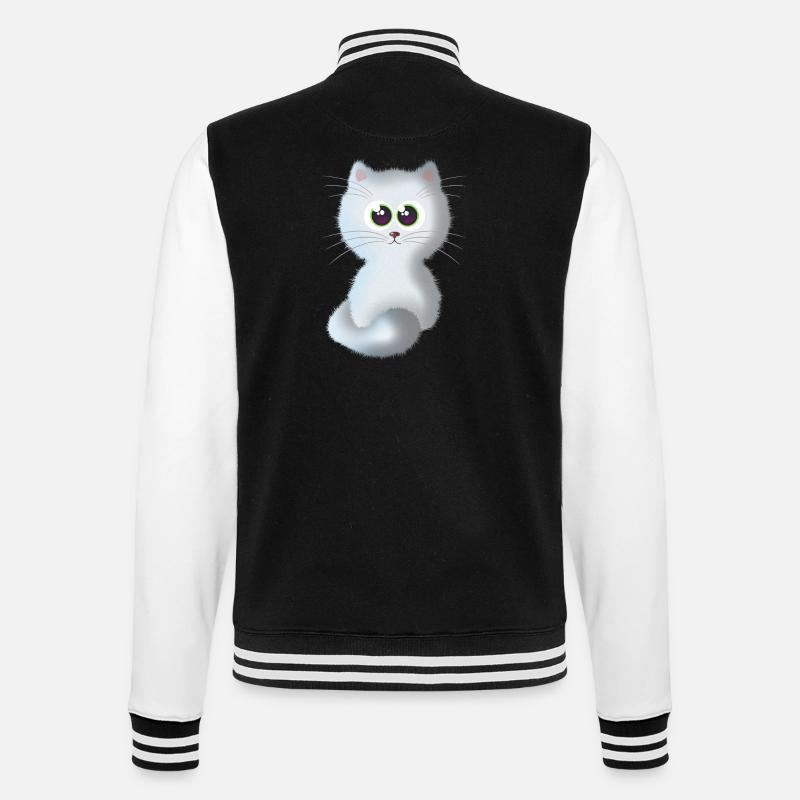 Catégorie 4 - Veste Teddy - noir/blanc