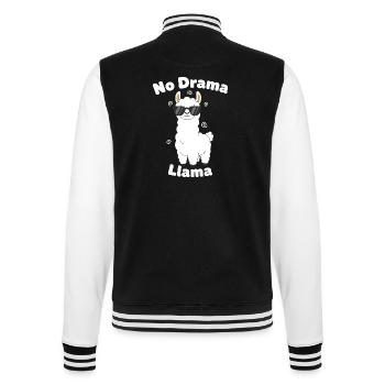Pas de drame lama - Veste Teddy - noir/blanc - Dos - Marisol (170cm)