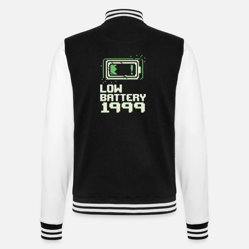 It was easier back then - College Sweat Jacket - black/white