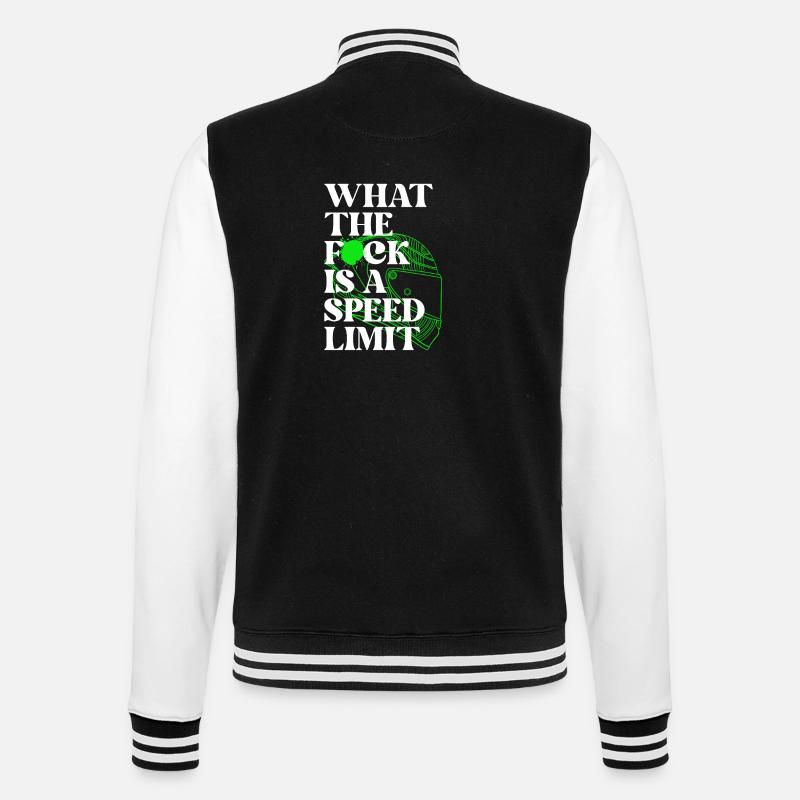 Car - College Sweat Jacket - black/white