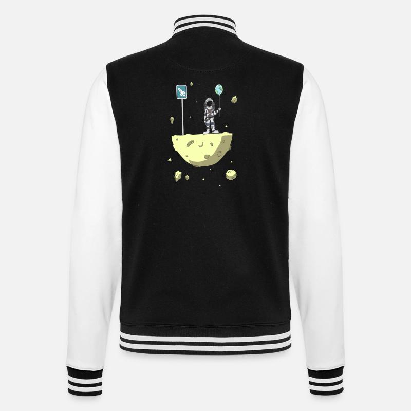 Prochain arrêt: Planète Terre - Veste Teddy - noir/blanc