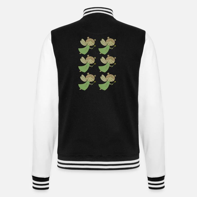 Frais 6 fois plus - Veste Teddy - noir/blanc
