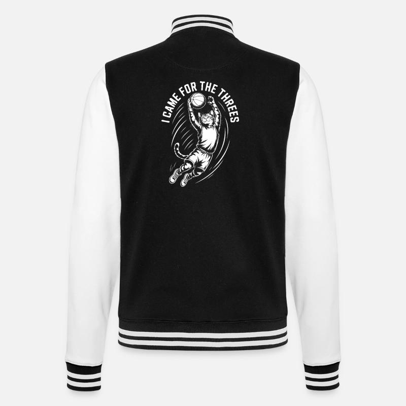 Boule de tir à chat - Veste Teddy - noir/blanc