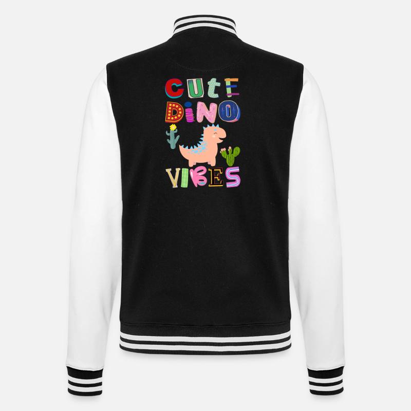 Mignon Dino Vibes 2 - Veste Teddy - noir/blanc