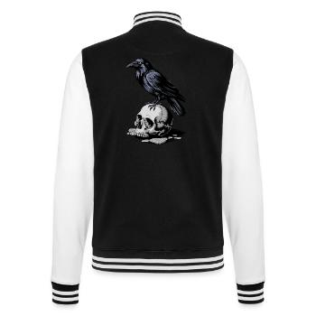 Dark Guardian - College Sweat Jacket - black/white - Back - Marisol (170cm)