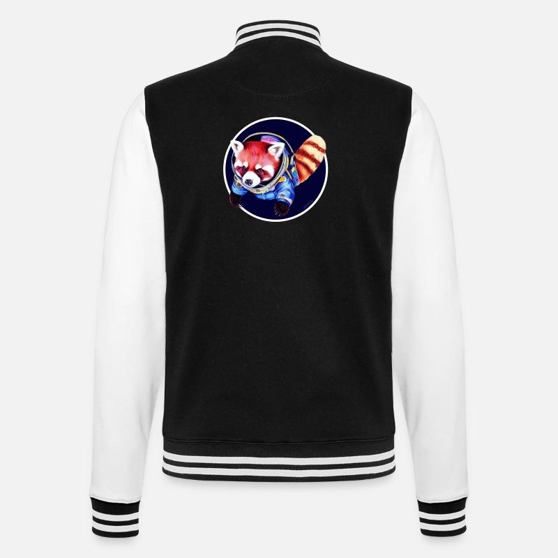 Panda de l’espace - Veste Teddy - noir/blanc
