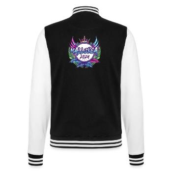 Majorque 2024 Coloré - Veste Teddy - noir/blanc - Dos - Marisol (170cm)