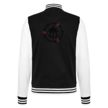 Mallorca Crew Anker Palme - College-Sweatjacke - Schwarz/Weiß - Hinten - Marisol (170cm)