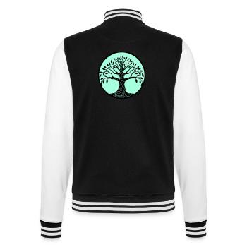 Arbre de vie - Veste Teddy - noir/blanc - Dos - Marisol (170cm)