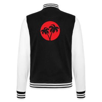 INDONET Logo - Veste Teddy - noir/blanc - Dos - Marisol (170cm)