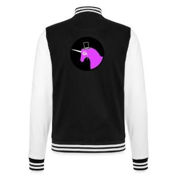 Licorne Sir Gentleman Mr. Rich Monocle Chapeau haut de forme - Veste Teddy - noir/blanc - Dos - Marisol (170cm)