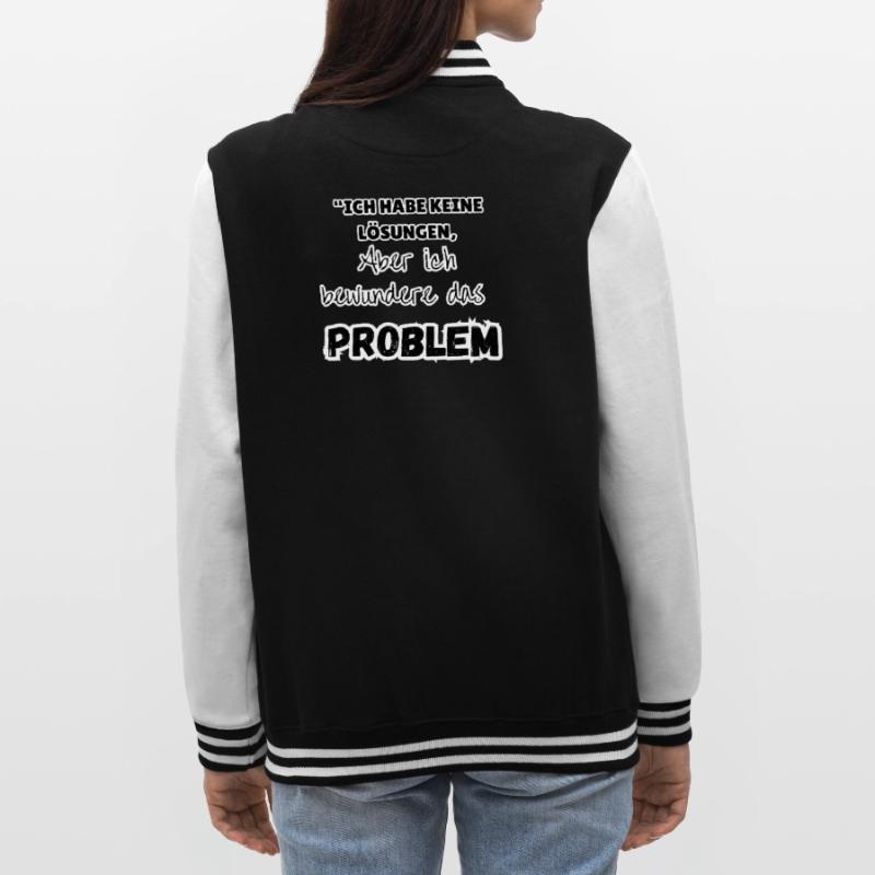 "Problem solution" College Sweat Jacket