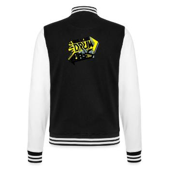 W3L0v3DNBv2(balck) - College-Sweatjacke - Schwarz/Weiß - Hinten - Marisol (170cm)