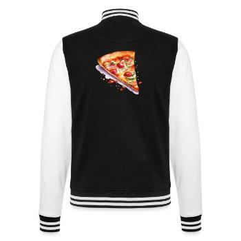pizza - Veste Teddy - noir/blanc - Dos - Marisol (170cm)
