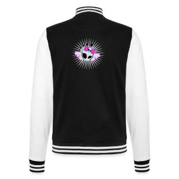 Skullgirl - College-Sweatjacke - Schwarz/Weiß - Hinten - Marisol (170cm)