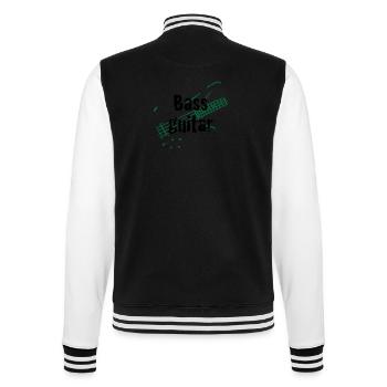 bass_guitar - Veste Teddy - noir/blanc - Dos - Marisol (170cm)