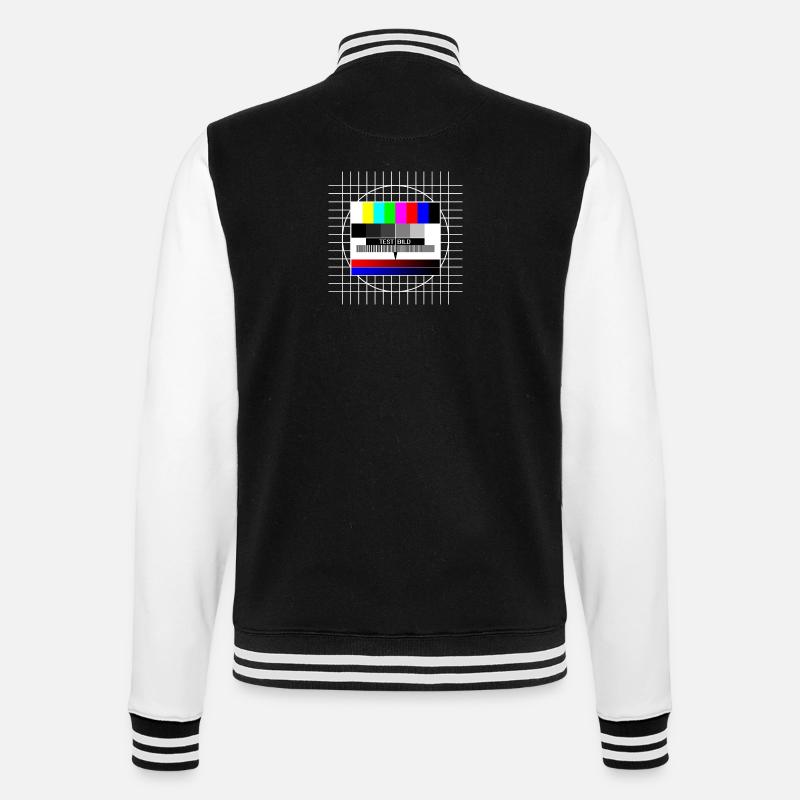 testbild - Veste Teddy - noir/blanc