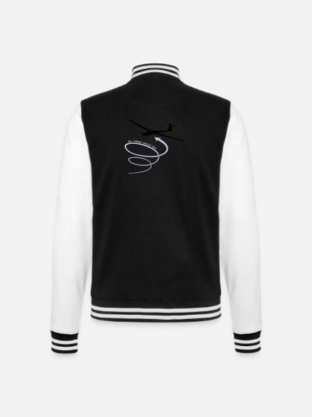 nol__turbare_circulos_meos - College-Sweatjacke - Schwarz/Weiß