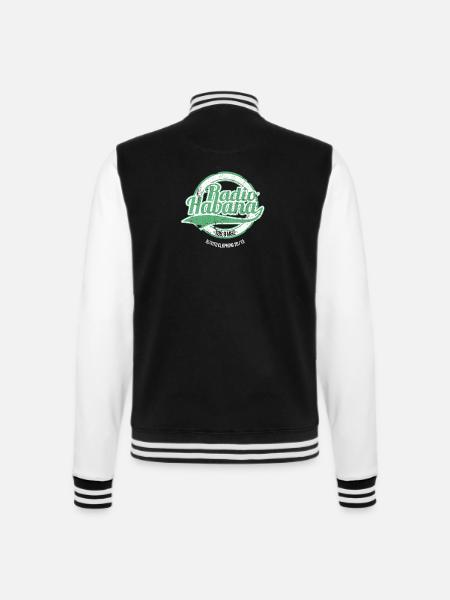 radiohabana1c - College-Sweatjacke - Schwarz/Weiß