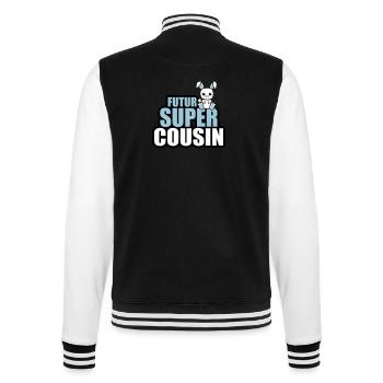 futur super cousin - Veste Teddy - noir/blanc - Dos - Marisol (170cm)