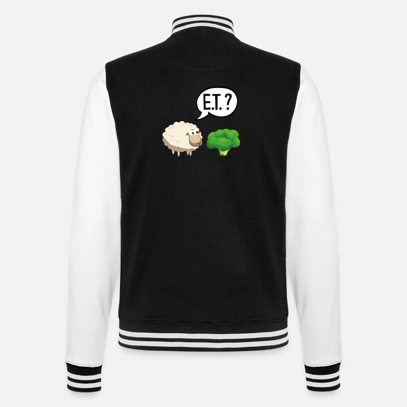 Sheep ET - Veste Teddy - noir/blanc