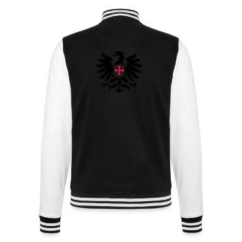 Adler Templer Kreuz - Veste Teddy - noir/blanc - Dos - Marisol (170cm)