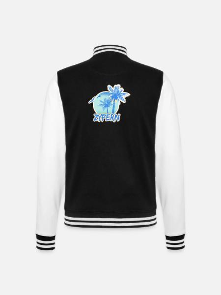 Holidays Cyprus - College Sweat Jacket - black/white