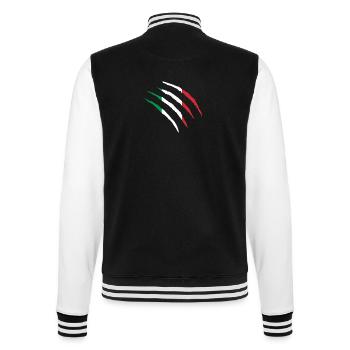 Italien Italy - College-Sweatjacke - Schwarz/Weiß - Hinten - Marisol (170cm)