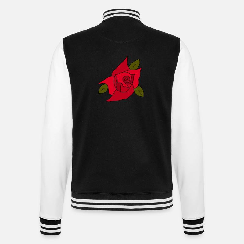 Saint-Valentin, Saint-Valentin, Saint-Valentin - Veste Teddy - noir/blanc