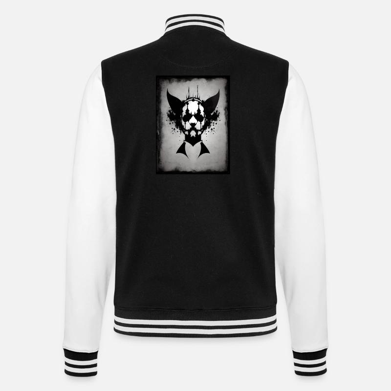 Mon ami Jasper - Veste Teddy - noir/blanc