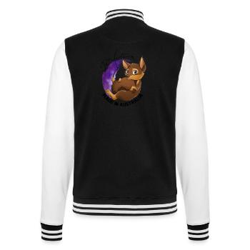 kelpie Galaxie - Chocolat Feu - Veste Teddy - noir/blanc - Dos - Marisol (170cm)