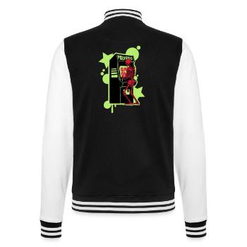 Salut-score - Veste Teddy - noir/blanc - Dos - Marisol (170cm)