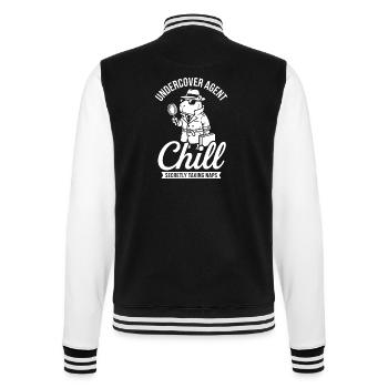 Agent infiltré Chill – Capybara - Veste Teddy - noir/blanc - Dos - Marisol (170cm)