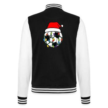 Football Christmas 2022 World Cup - College Sweat Jacket - black/white - Back - Marisol (170cm)