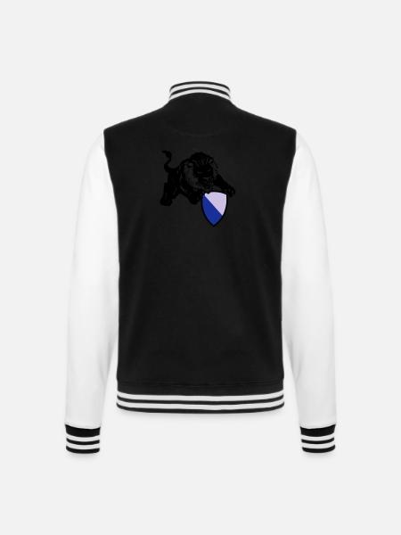 zürich löwe - College-Sweatjacke - Schwarz/Weiß