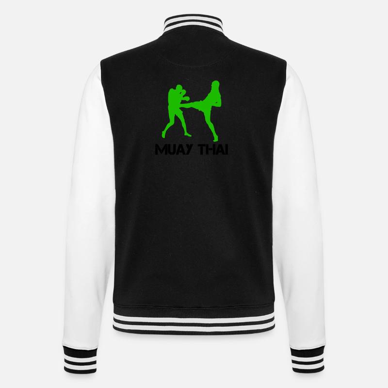 Muay Thaï 1 - Veste Teddy - noir/blanc