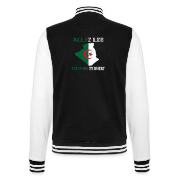 Allez LES Guerriers du désert Maillot de Pied - Veste Teddy - noir/blanc - Dos - Marisol (170cm)