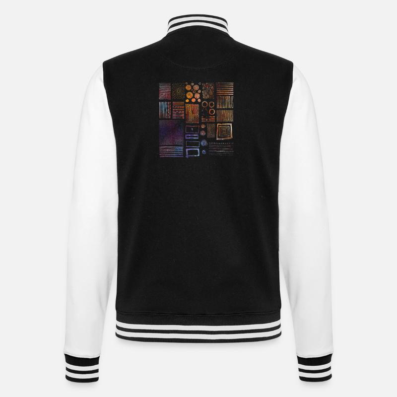 Graphisme - Veste Teddy - noir/blanc