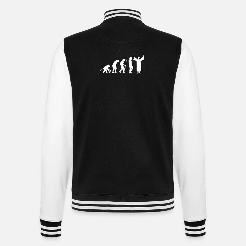 ABI fin de l'étude - Veste Teddy - noir/blanc