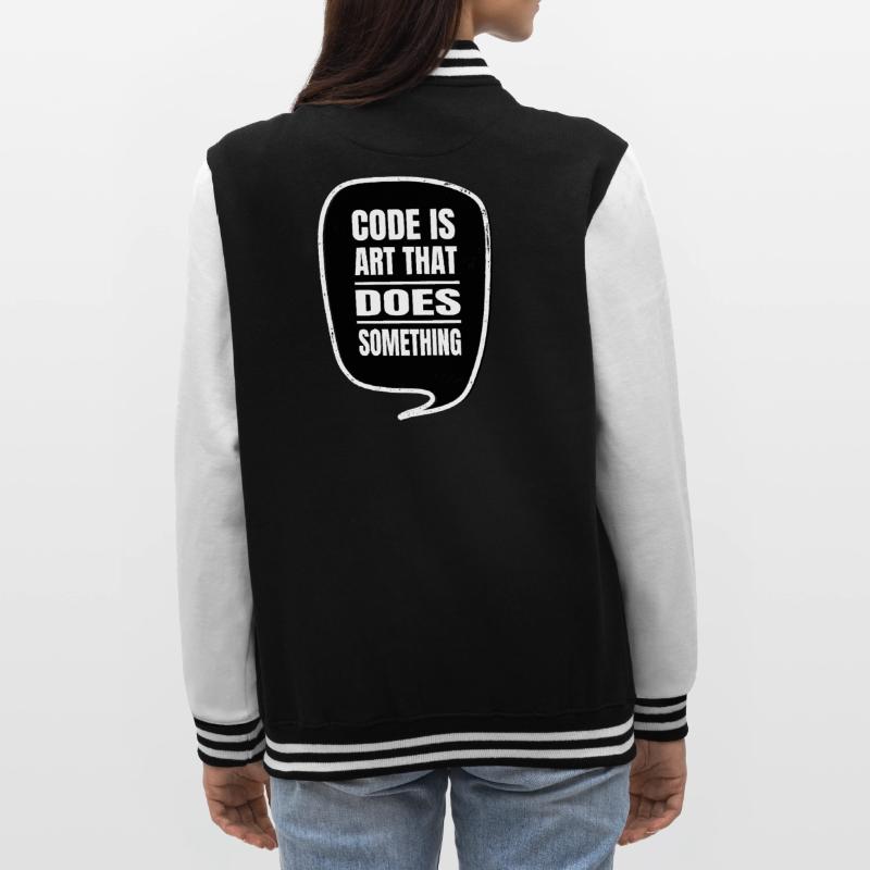 informatics c sharp programming fun jokes gift College-Sweatjacke