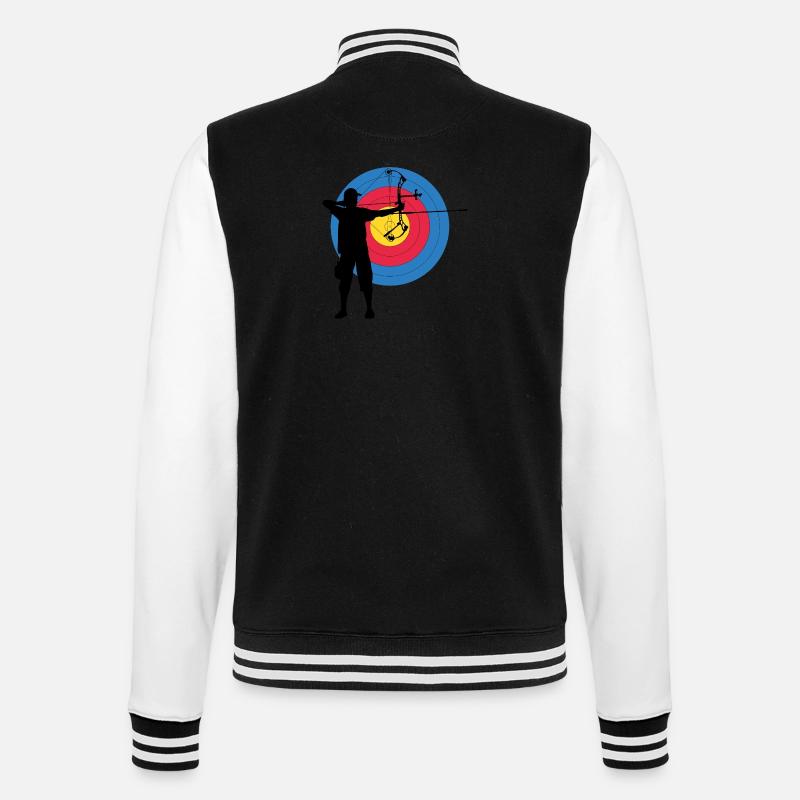 ArcLab CompoundTargetArcher - Veste Teddy - noir/blanc
