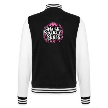 Malle Party Girls - College-Sweatjacke - Schwarz/Weiß - Hinten - Marisol (170cm)
