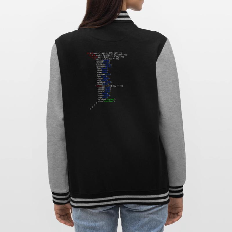 My Life - Java Code College Sweat Jacket