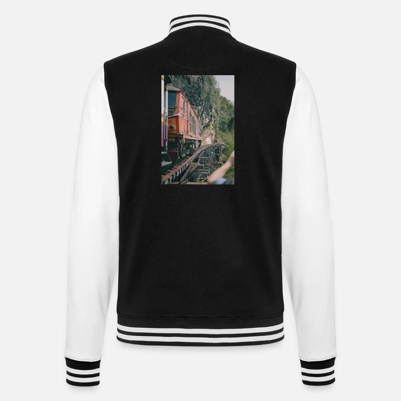 Train Train - Veste Teddy - noir/blanc