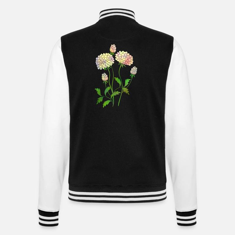 Fleur - Veste Teddy - noir/blanc