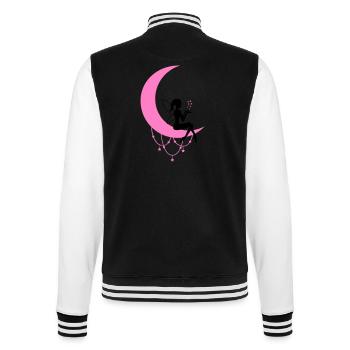 Fée Elfe Croissant de Lune Fantaisie - Veste Teddy - noir/blanc - Dos - Marisol (170cm)