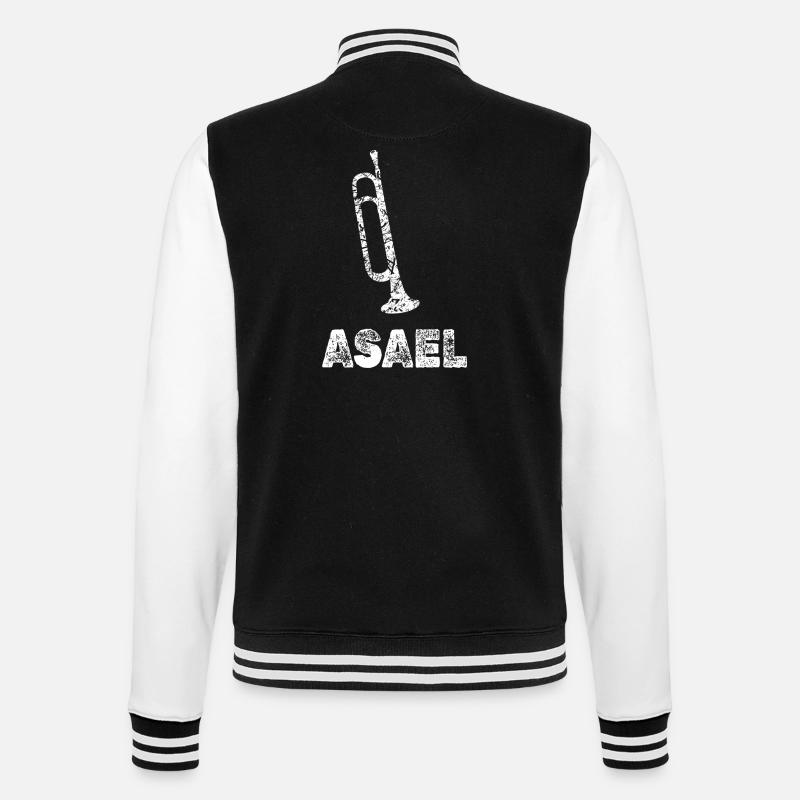 Cadeau pour Asaël - Veste Teddy - noir/blanc