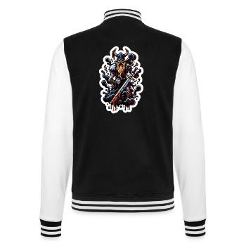 Vikings Resurrection - College-Sweatjacke - Schwarz/Weiß - Hinten - Marisol (170cm)