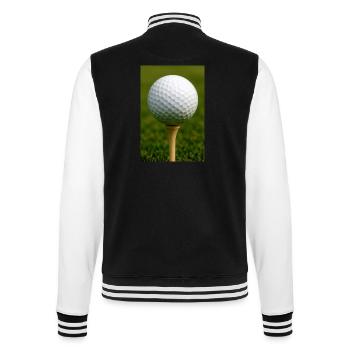 Sport - Balle de golf - Veste Teddy - noir/blanc - Dos - Marisol (170cm)